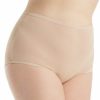 Brief Panties * | Lower Prices Shadowline Plus Size Spandex Modern Brief Panty 17605P