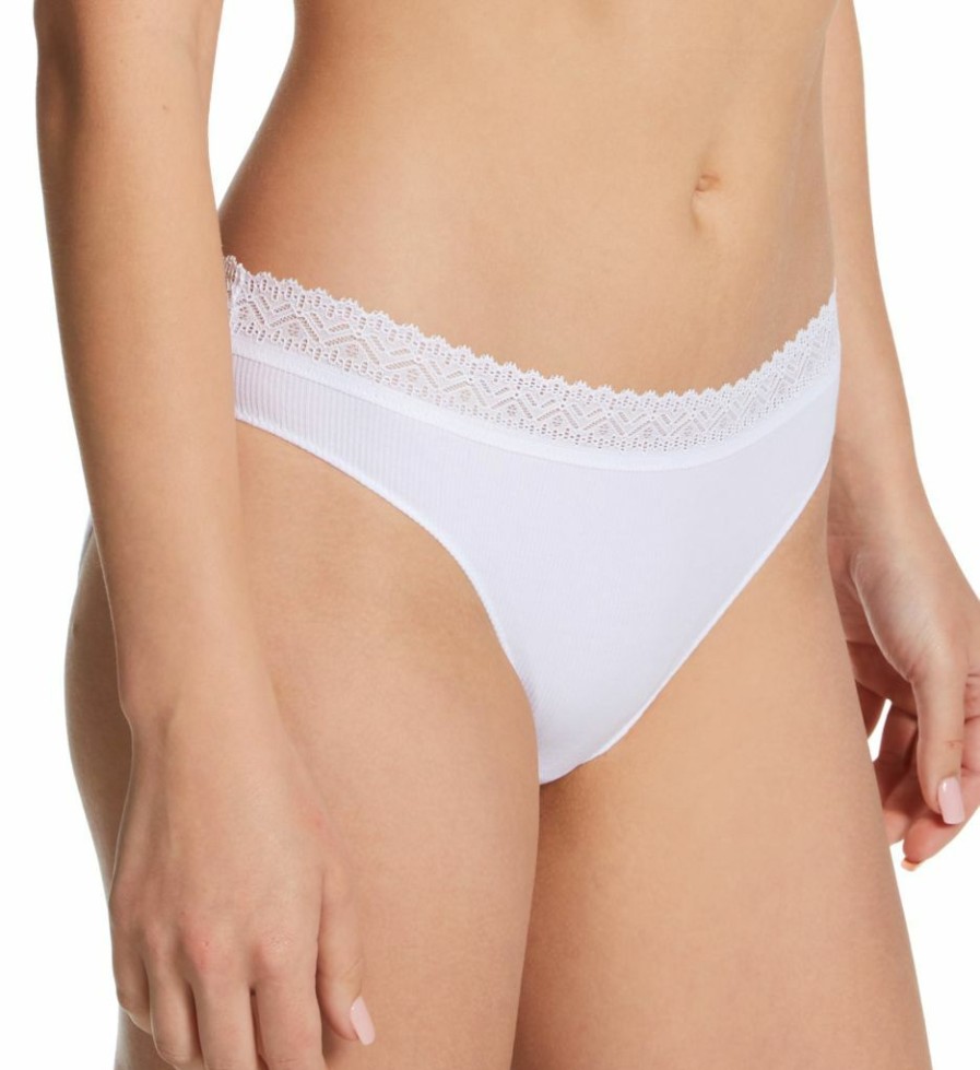 Bikini Panties * | Less Expensive Simone Perele Simone Eugenie Bikini Panty 15Z720 White