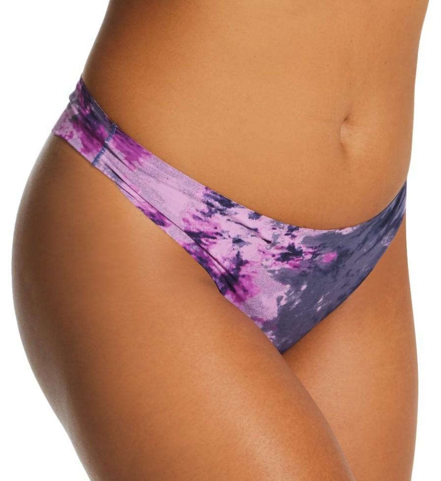 Thong Panties * | Exceptional Design Under Armour Printed Thong With Laser Cut Edge 3 Pack 1325617