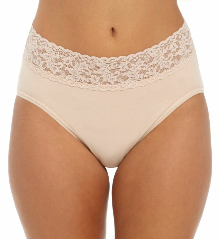 Brief Panties * | Exceptional Design Hanky Panky Supima Cotton French Brief Panty 892461