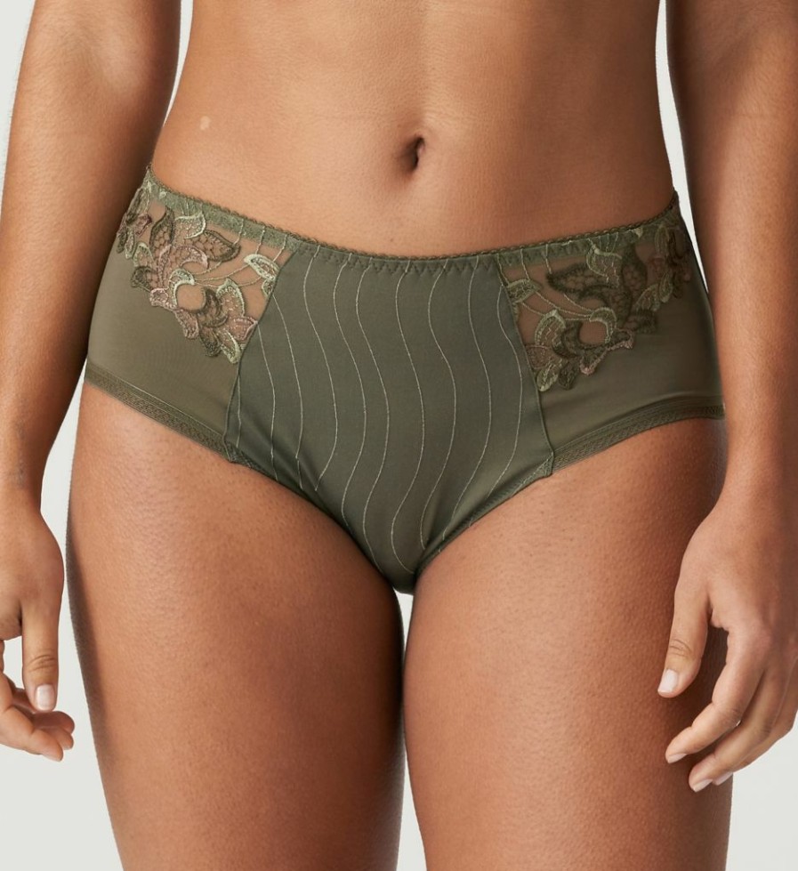 Brief Panties * | Best Quality Prima Donna Deauville Full Brief Panty 056-1816 Paradisegreen