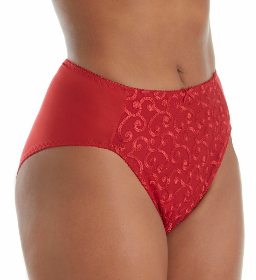 Brief Panties * | New Collections Valmont Embroide Brief Panty 1803