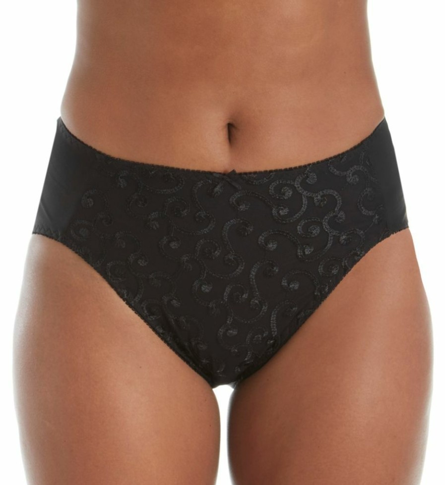 Brief Panties * | New Collections Valmont Embroide Brief Panty 1803