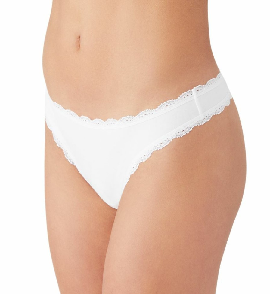 Thong Panties * | Free Delivery B.Tempt'D By Wacoal Inspired Eyelet Thong Panty 972219