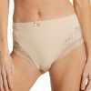 Brief Panties * | On Sale Pour Moi Aura Deep Brief Panty 21805 Almond