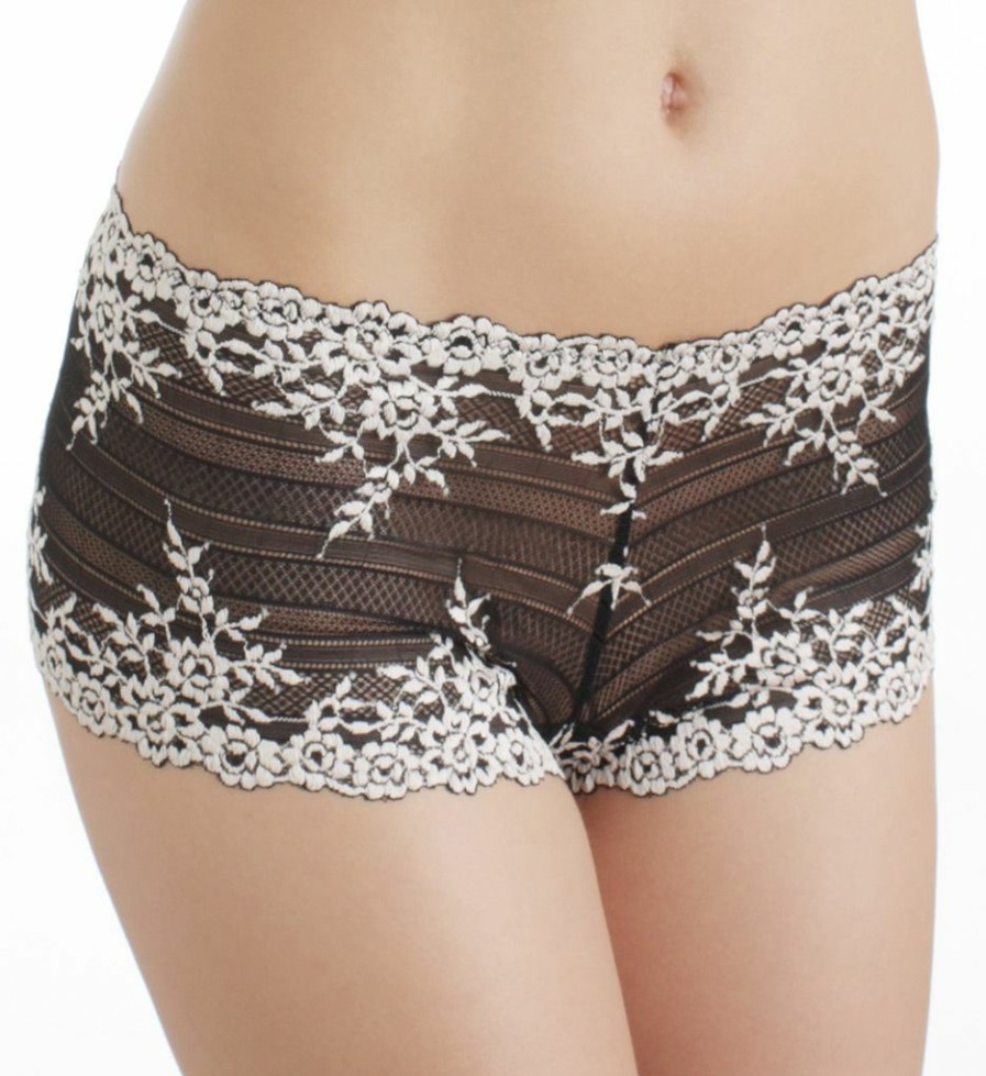 Lace Panties * | On Sale Wacoal Embrace Lace Boyshort Panty 67491