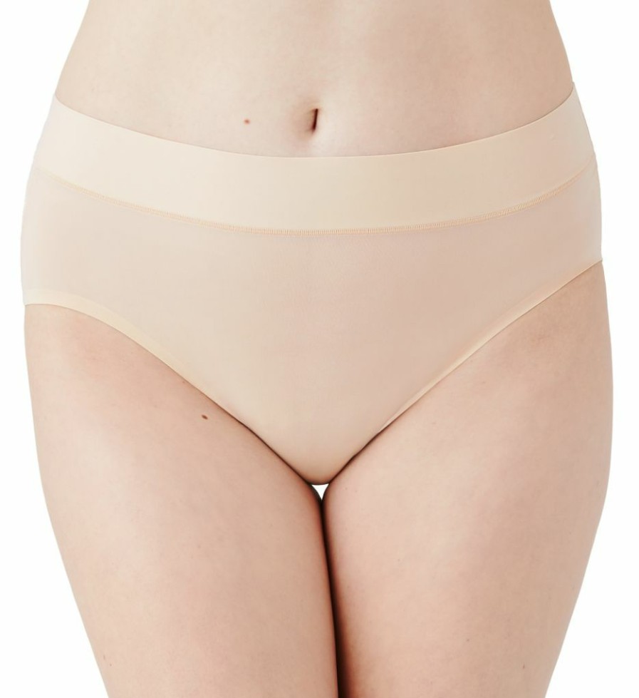 Brief Panties * | New Products Wacoal At Ease Hi Cut Brief Panty 871308