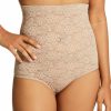 Lace Panties * | Shop Special Intimates Lace Hi-Waist Shaping Brief Panty Sp3020