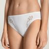 Brief Panties * | Shop Calida Feminine Sense Hi Waist Brief Panty 21451 White