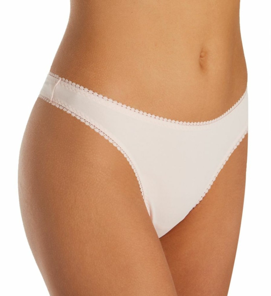 Thong Panties * | Bargain Sale Ongossamer Cabana Cotton Hip G Thong 3 Pack 1412P3