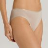 Brief Panties * | On Sale Hanro Cotton Seamless Hi-Cut Full Brief Panty 1626