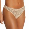 Lace Panties * | Less Expensive Hanro Luxury Moments Lace Thong Panty 71507