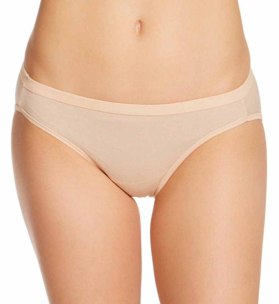 Bikini Panties * | Free Delivery Hanes Cotton Stretch Bikini Panty 5 Pack 42W5Cs