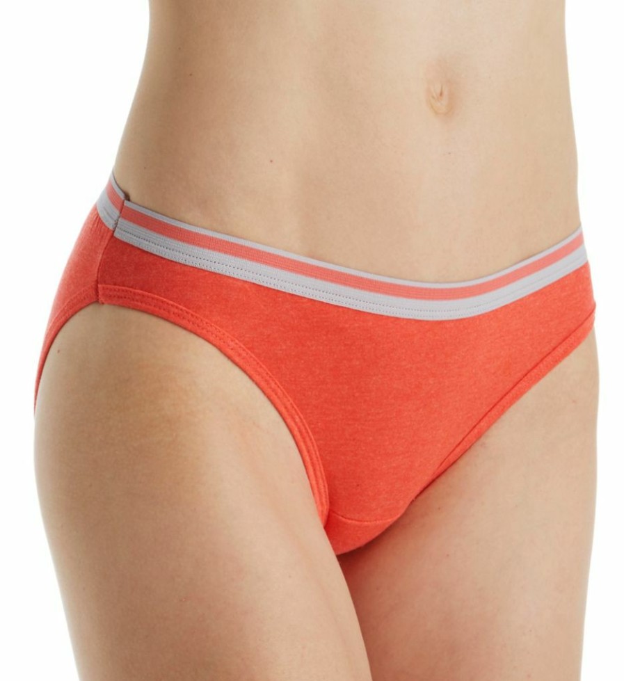 Bikini Panties * | Fascinating Model Fruit Of The Loom Heather Bikini Panties 6 Pack 6Dbikh1 Assorted