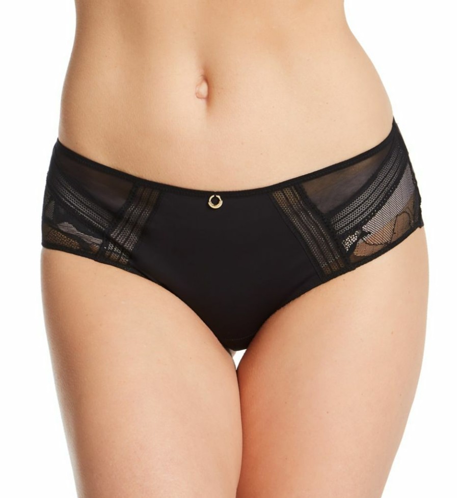 Lace Panties * | On Sale Chantelle True Lace Hipster Panty 11M4 Black