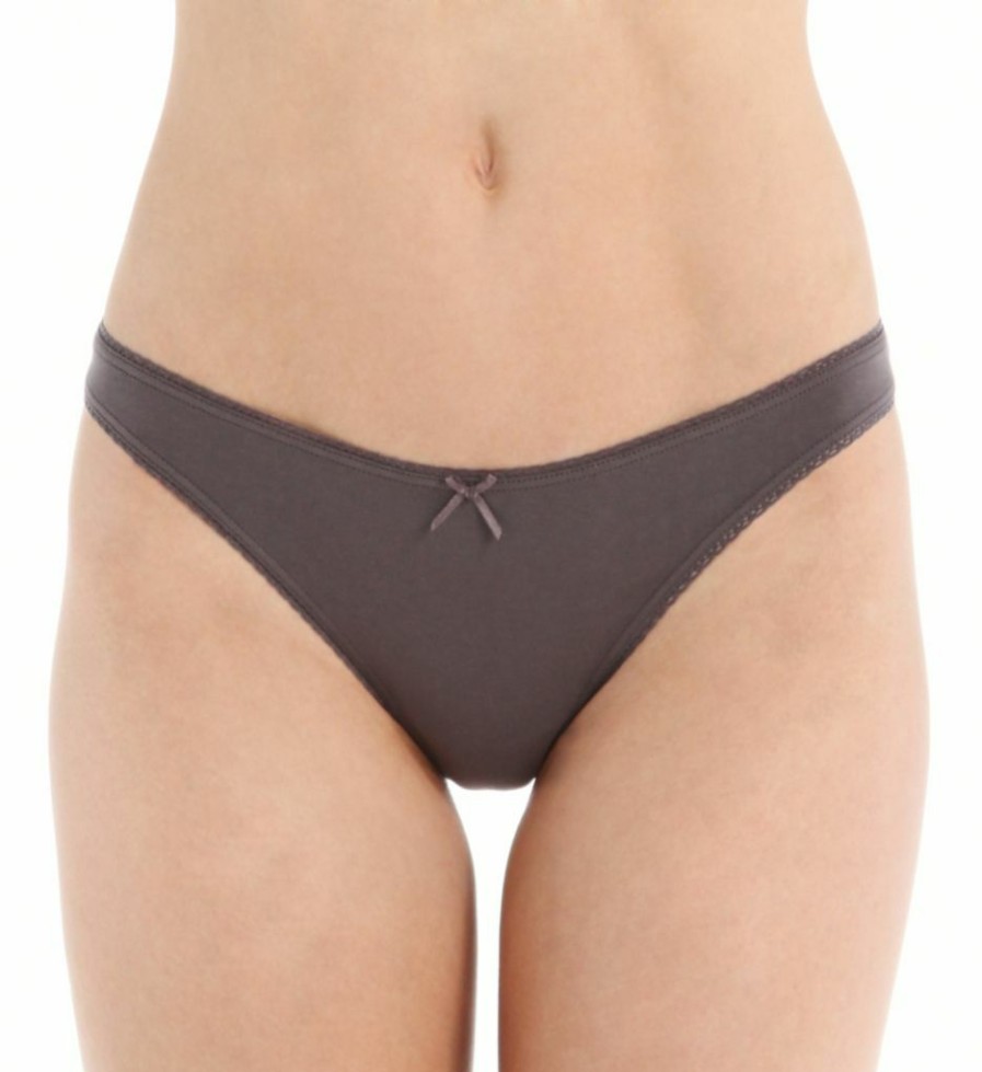 Thong Panties * | Excellent Eberjey Pima Goddess Thong A618Lr