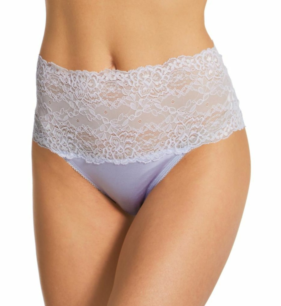 Lace Panties * | Fantastic Model Calida Sensual Secrets Lace High Waist Brief Panty 21431