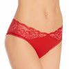 Brief Panties * | Best Quality La Perla Layla Medium Brief Panty 40960 Redtango