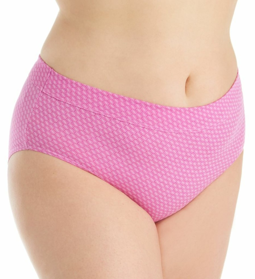 Brief Panties * | Fascinating Model Just My Size Cool Comfort Ultra Soft Brief Panty 6 Pack 14106C Assorted