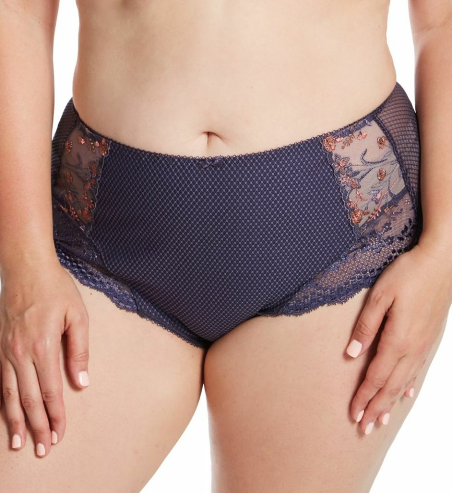 Brief Panties * | Delicate Design Elomi Charley Full Brief Panty El4388