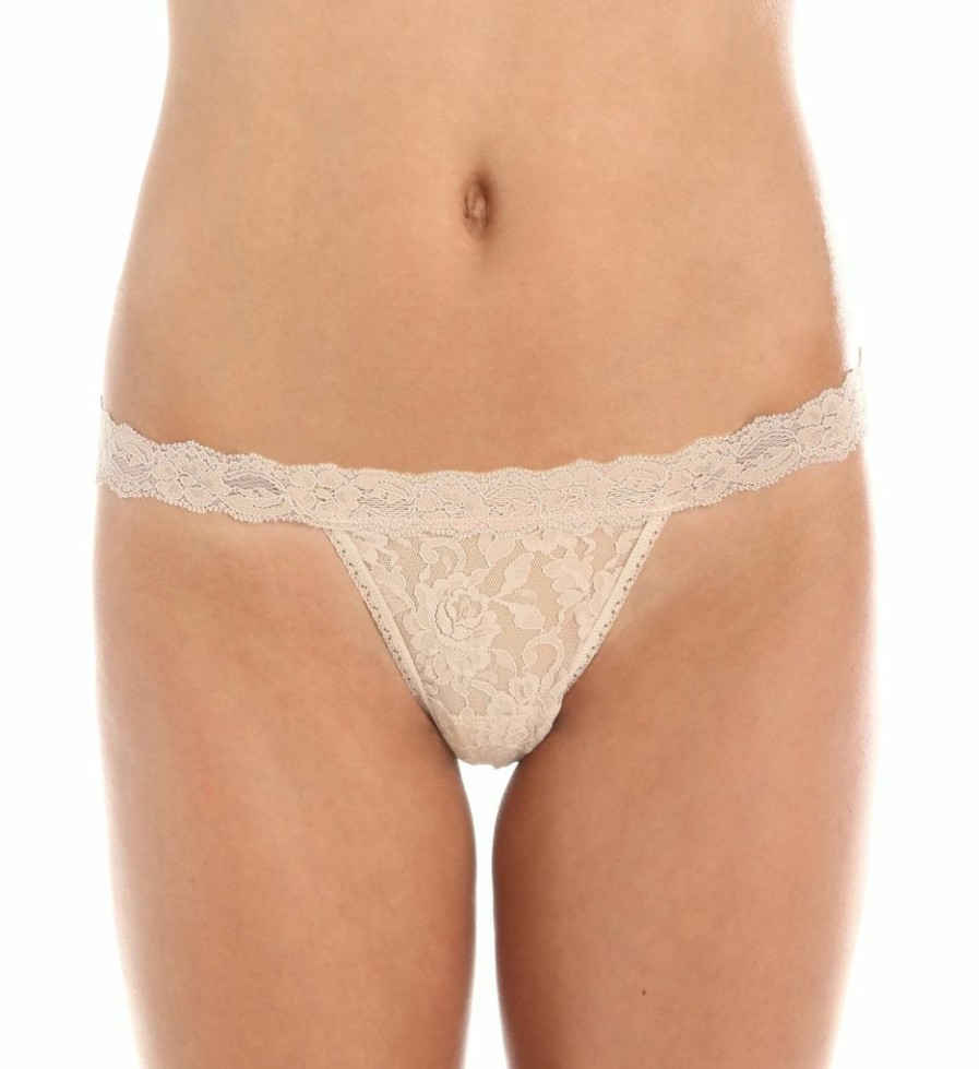 Lace Panties * | Lower Prices Hanky Panky Signature Lace G-String One Size 482051