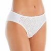 Lace Panties * | New Products Carnival Tuxedo Lace Microfiber Low Rise Bikini Panty 3137