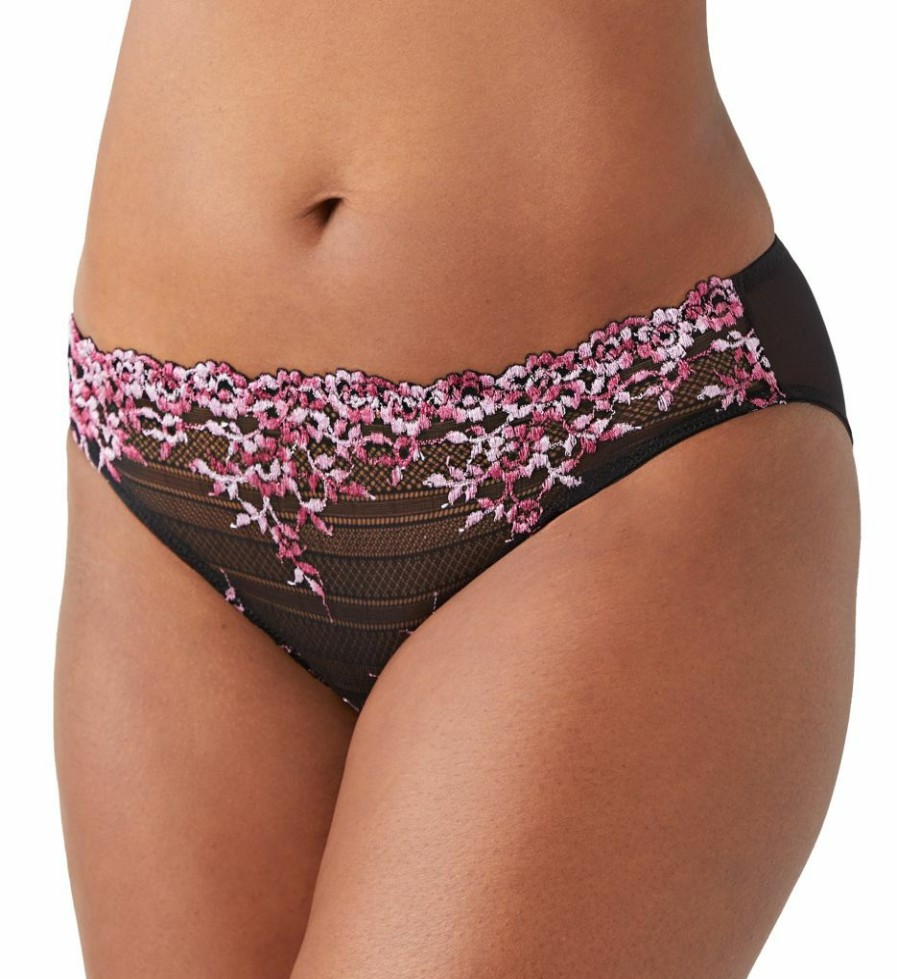 Lace Panties * | Exceptional Design Wacoal Embrace Lace Bikini Panty 64391