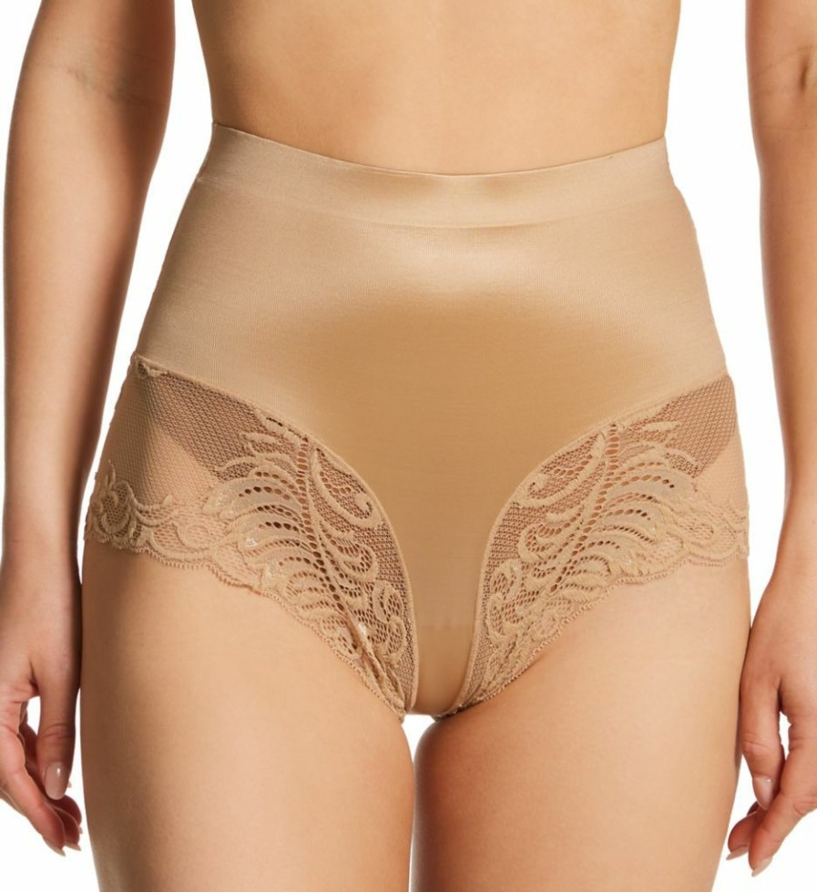 Brief Panties * | Exceptional Design Natori Feathers Everyday Control Top Brief Panty Nat8501