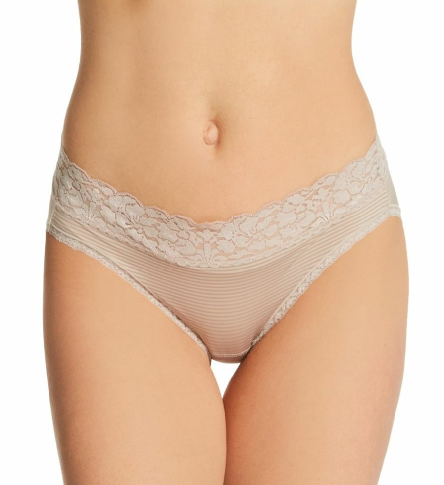 Lace Panties * | New Products Vanity Fair Flattering Lace Bikini Panty 18285