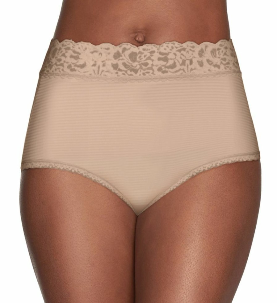 Lace Panties * | Exceptional Design Vanity Fair Flattering Lace Brief Panty 13281