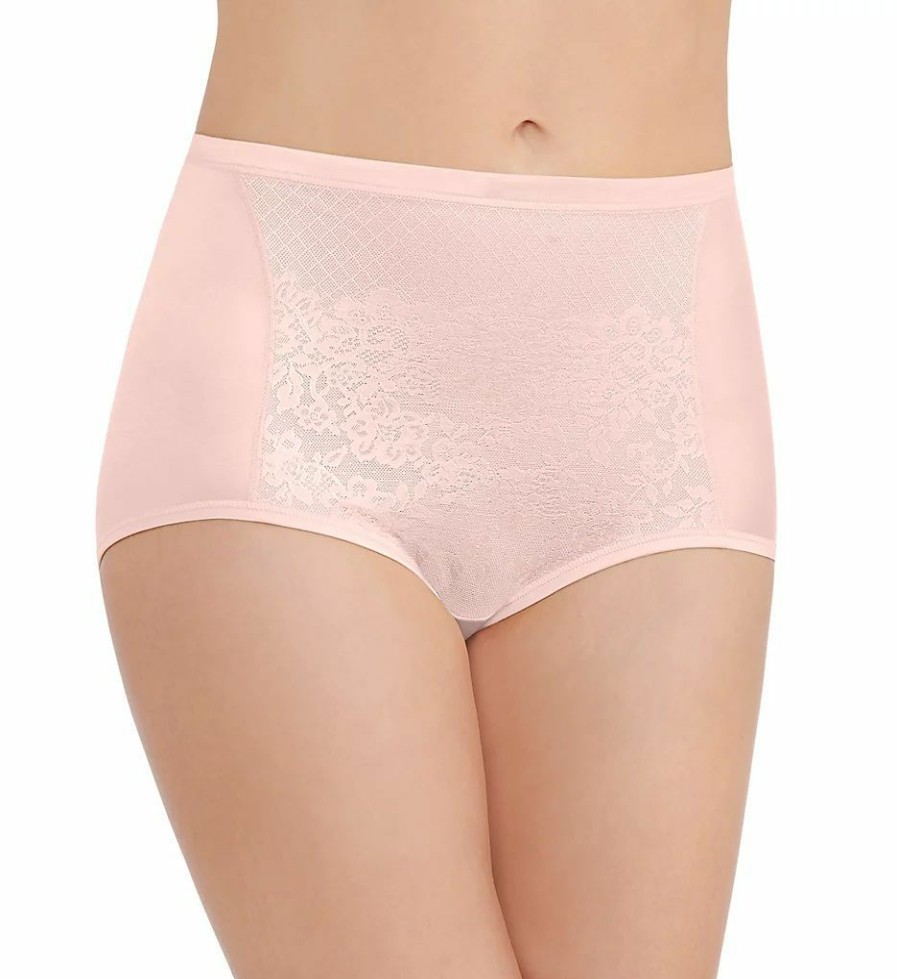 Lace Panties * | Shop Vanity Fair Smoothing Comfort Lace Brief Panty 13262