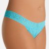 Lace Panties * | Less Expensive Hanky Panky Plus Original Rise Signature Lace Thongs 5 Pack 4811Xf Classic