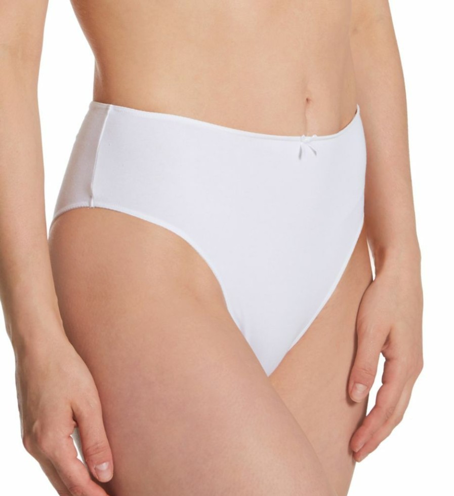 Brief Panties * | Opening Sales Eberjey Pima Stretch Cotton High Waist Brief Panty Ub2025H