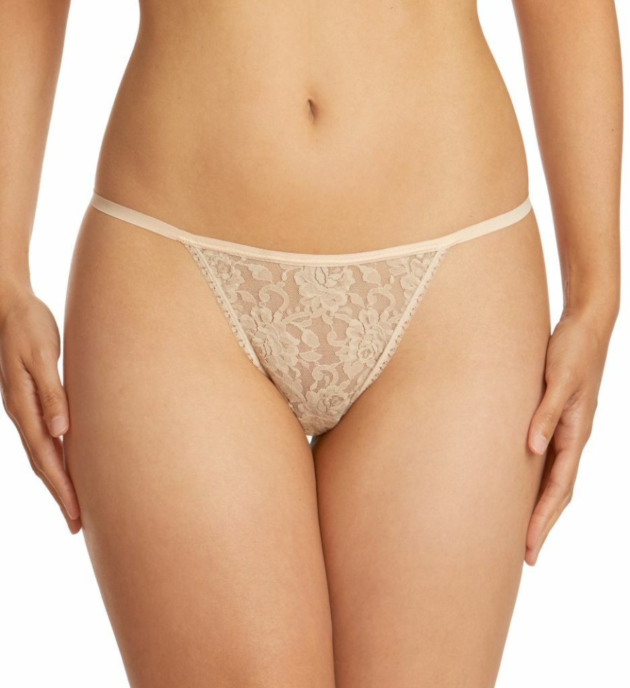 Lace Panties * | Less Expensive Hanky Panky Signature Lace High Rise G-String 482074