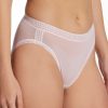 Brief Panties * | Delicate Design Ongossamer Mesh Hi Cut Brief Panties 3012