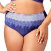 Lace Panties * | Less Expensive Elila Printed Lace Panty 3817 Pinstripe