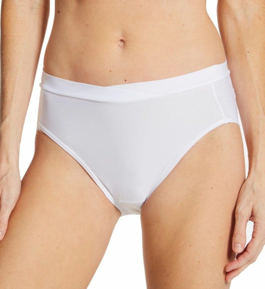 Brief Panties * | Bargain Sale Vanity Fair Beyond Comfort Hi Cut Brief 3 Pack 13398