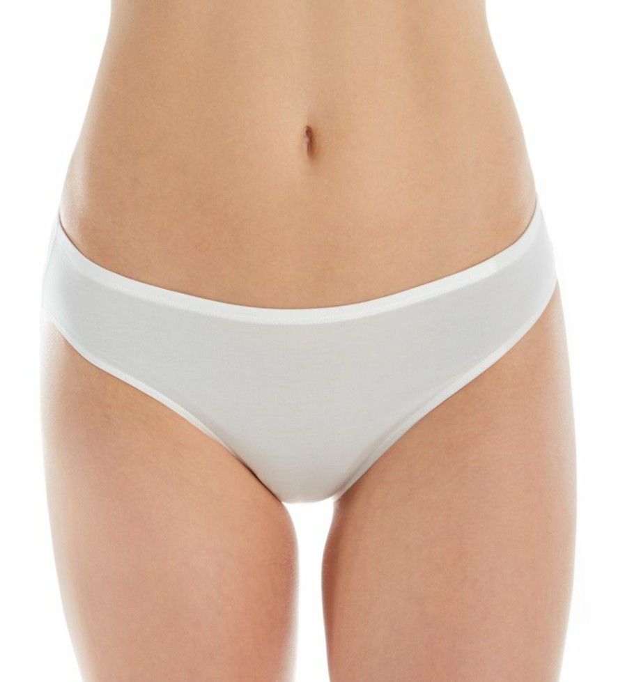 Bikini Panties * | Opening Sales Calida 100% Nature Bikini Panty 22194 Starwhite