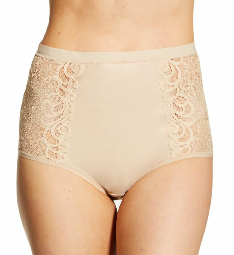 Brief Panties * | Shop Bali One Smooth U Tummy Smoothing Brief Panty Dfltsb