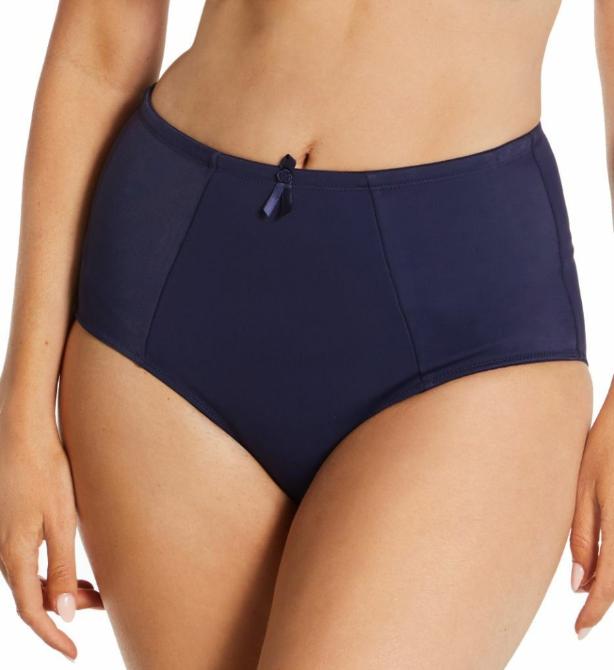 Brief Panties * | Fascinating Model Fit Fully Yours Elise Brief Panty U1813 Navyblue