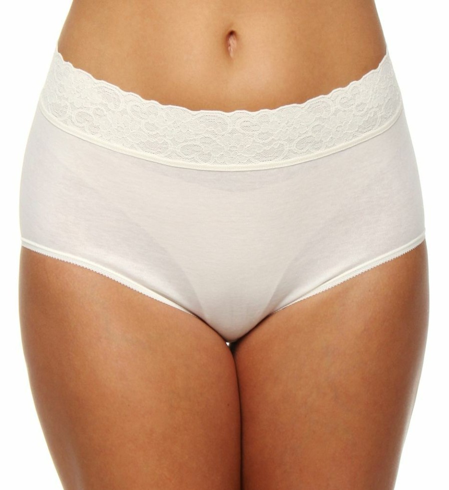 Lace Panties * | Delicate Design Calida Lycra Lace Brief Panties 23907