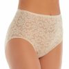 Lace Panties * | On Sale Tc Fine Intimates Wonderful Edge All Over Lace Brief Panty A4-135