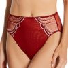 Brief Panties * | Delicate Design Wacoal Evocative Edge Hi Cut Brief Panty 841304