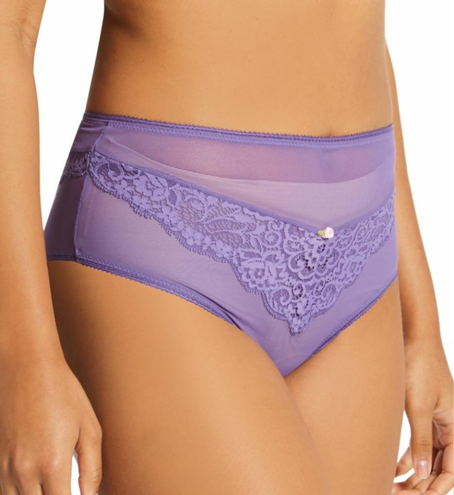 Lace Panties * | Fascinating Model Ilusion High-Rise Lace Mesh Panty 71078000