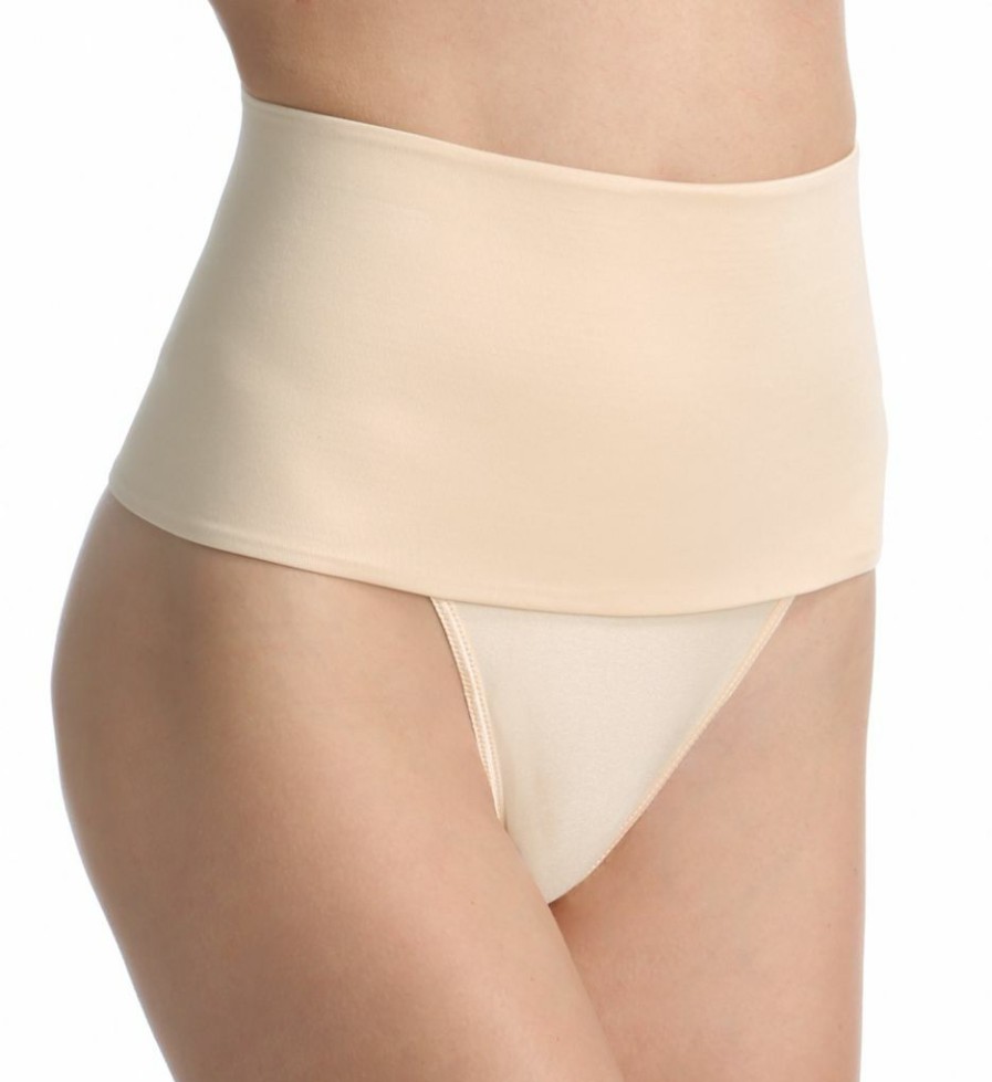 Thong Panties * | Fantastic Model Rago Soft Shaping Wide Band Thong 801