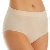 Brief Panties * | Best Quality Wacoal B Smooth Brief Panty 3 Pack 870175 Naturalnude/Black