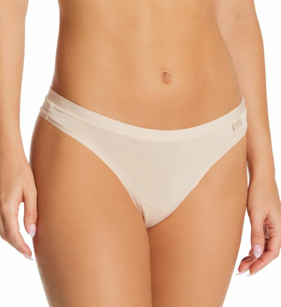 Thong Panties * | Glamor Model Dkny Modal Thong Panty Dk8381