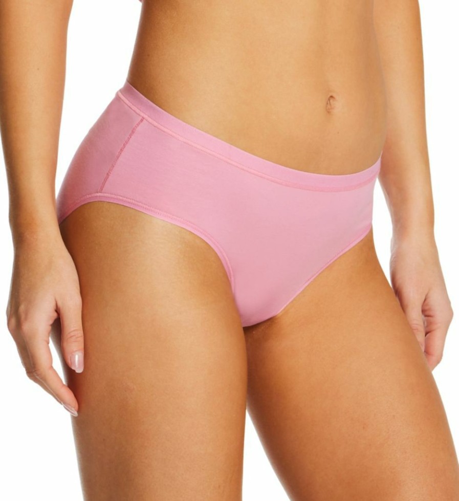 Brief Panties * | New Products Calida Natural Comfort Cotton Hi Cut Brief Panty 21175