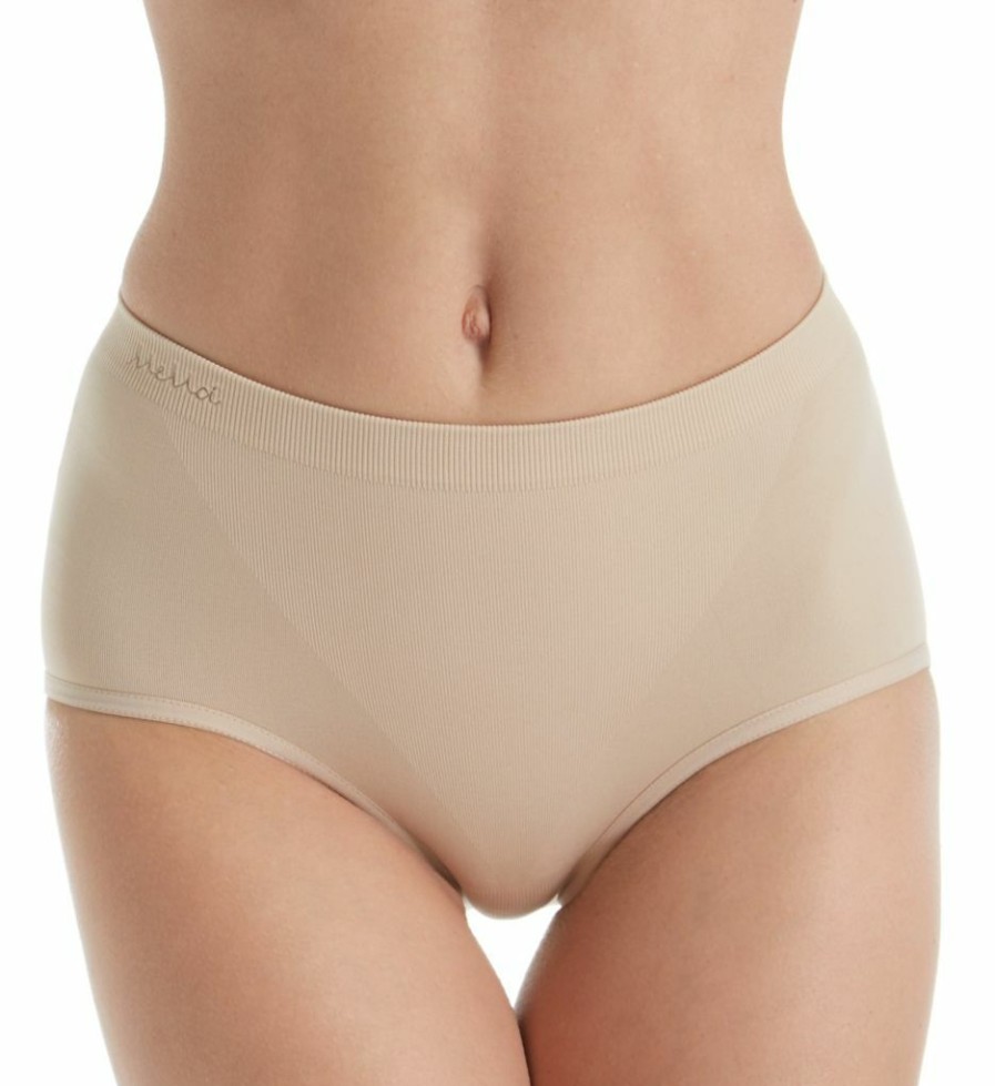 Brief Panties * | Lower Prices Memoi Slimme Seamless Control Brief Panty Msm-100