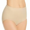 Brief Panties * | Fantastic Model Elita Silk Magic Microfiber Full High Cut Brief Panty 8826